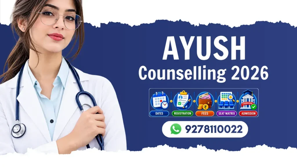 AYUSH Counselling 2026